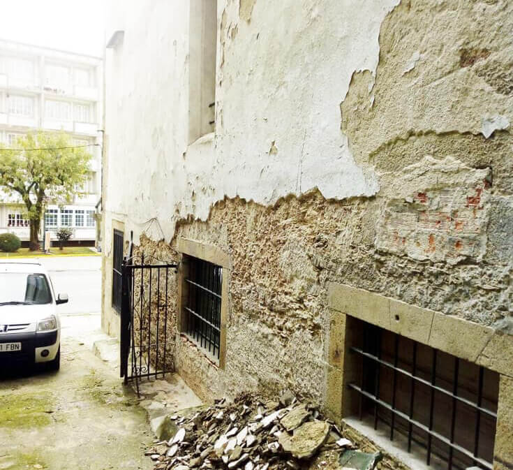 Rehabilitación de fachadas en Santiago